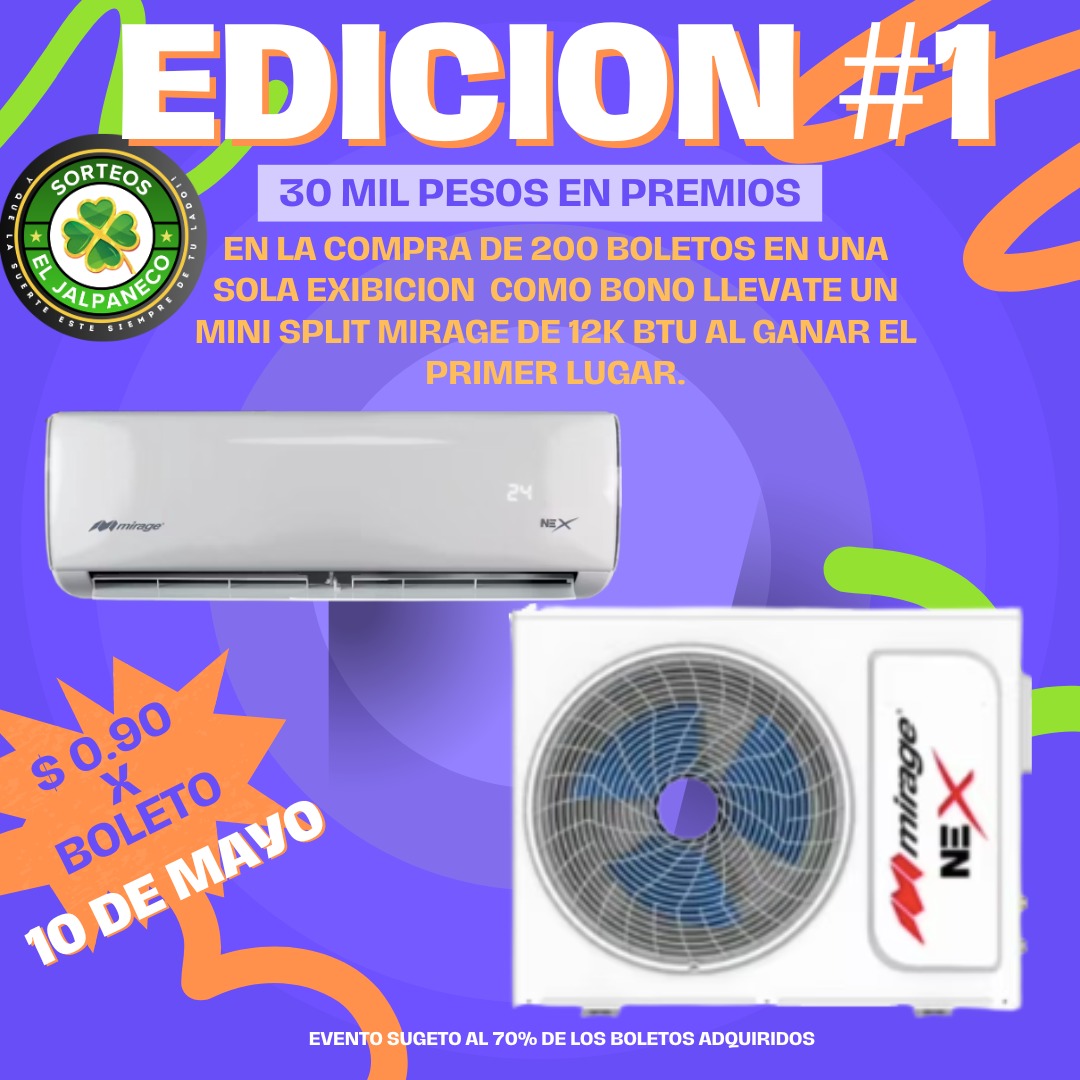 $30,000.00 EN PREMIOS EDICION #01